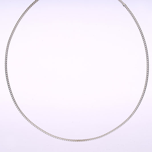 Sterling Silver Spiral Cord Chain