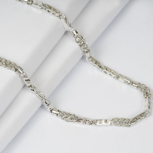 SILVER ALTAIR 3D MEN CHAIN