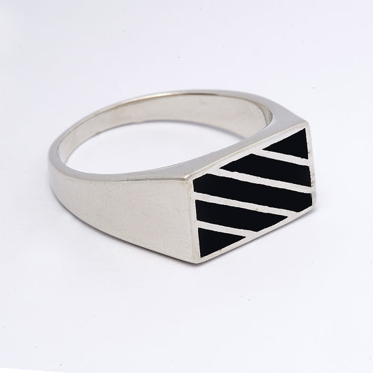 Sterling Silver Vintage Ring for Men