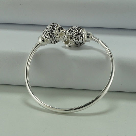 Silver Lion Fancy Kada for Kids