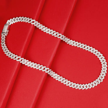 Sterling Silver Jovial Curb Men’s Chain