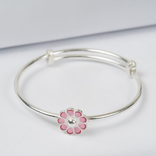 SILVER RED OMBRE FLOWERS KIDS KADA