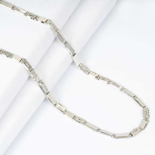 SILVER BIZYBONE MEN'S CHAIN